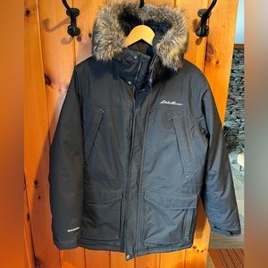 Eddie Bauer down jacket.